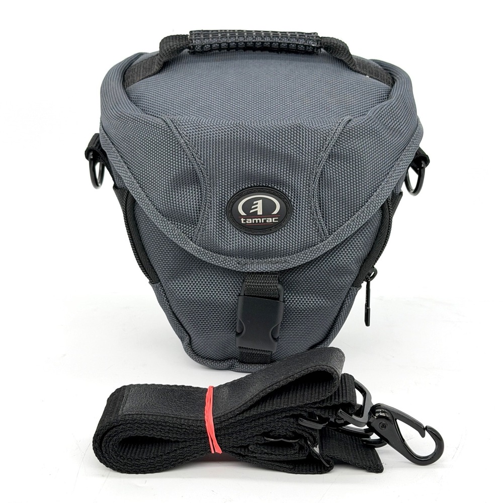 Tamrac 5683 Digital Zoom 3 Camera Bag Gray Black Holster Case with Strap